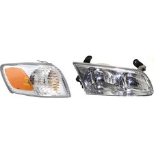 Headlight Kit For 2000-2001 Toyota Camry Passenger Side With Corner Lights Headlight Kit For 2000-2001 Toyota Camry Passenger Side With Corner Lights
