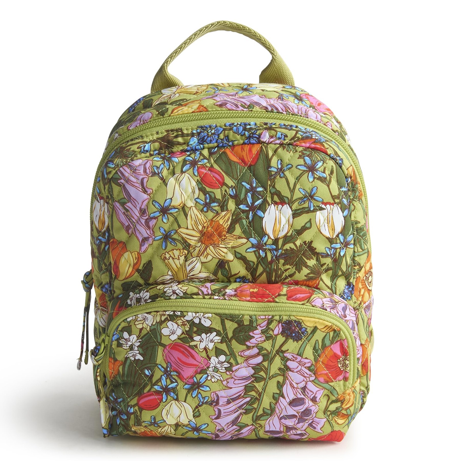 Vera Bradley Women Premium Cotton Mini Banbury Backpack, Mea