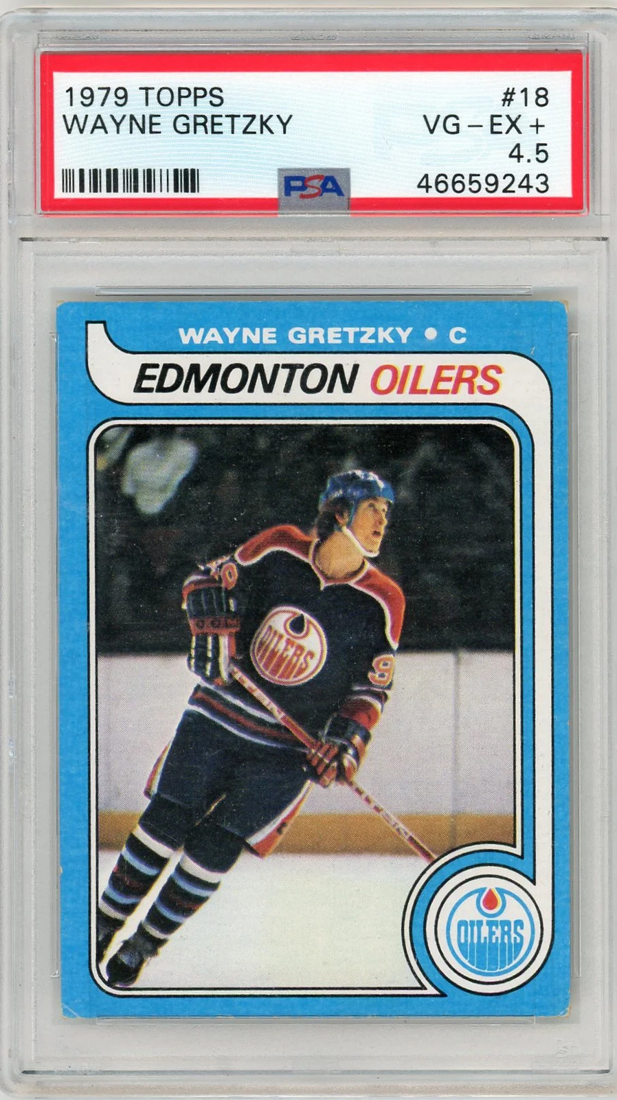 Wayne Gretzky - 1979 Topps PSA 4.5