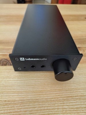 Kopfhörerverstärker, Lehmann Audio Linear, schwarz, wie neu, aus 2024