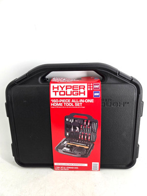 Hyper Tough 160 Piece Home Tool Set with Molded Case