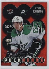 2024-25 Upper Deck Fleer Ultra Puckheads Red 3/99 Wyatt Johnston #PH-1 0nr3