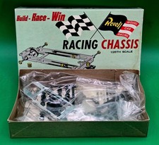 Vintage REVELL 1/25 SLOT CAR Racing Chassis Kit NEW IN BOX PARTS SEALED 1001:300