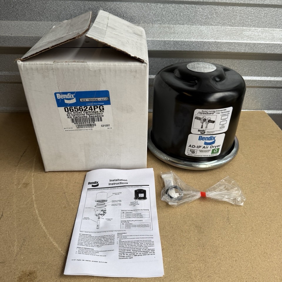 Bendix 065624PG AD-IP Air Dryer Cartridge Kit PuraGuard OEM New | eBay