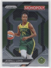 #WNBA24 Jewell Loyd 2024-25 Prizm Monopoly WNBA Base * Seattle Storm