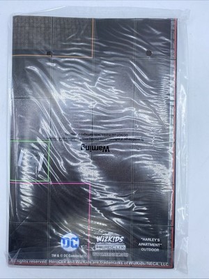 DC Heroclix Harley's Apartment & Roller Derby Maps