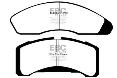 Ebc Greenstuff Front Brake Pad Set Fits Ford Mustang
