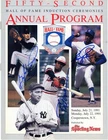 Carew/Jenkins/Perry Autographed 1991 HOF Induction Program JSA CK72182
