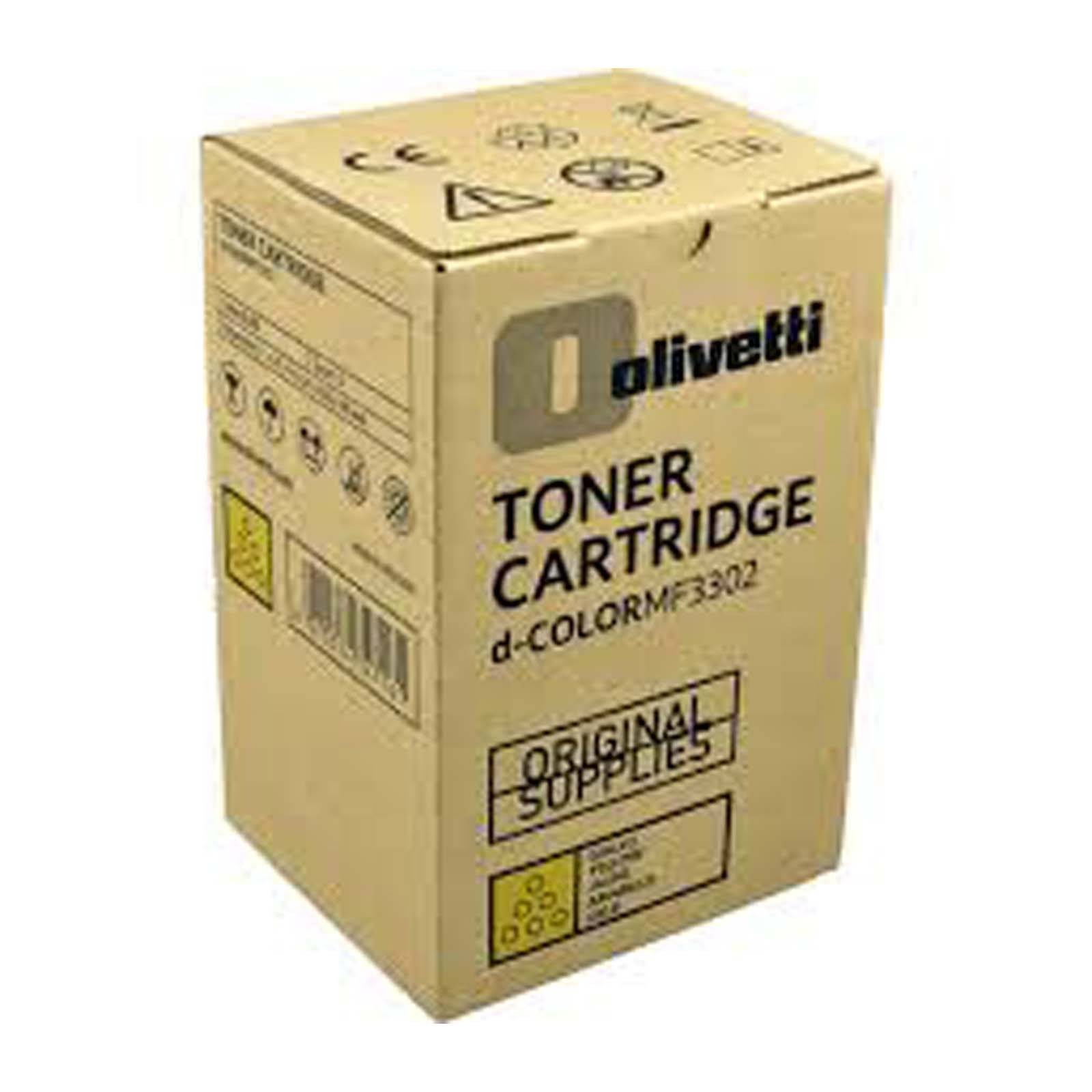 Olivetti Yellow B1355 Toner-Kit 9K Pages/5% For D-Color Mf 3 - Image 2