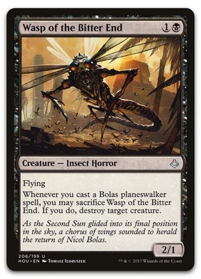 Wasp of the Bitter End #206 (NM) Hour of Devastation HOU Magic MTG