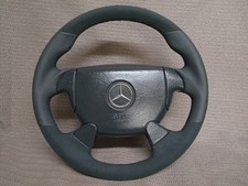 Sport Lenkrad Mercedes SLK R170 W208 CLK mit Airbag Neu Beziehen Sport Lenkrad Mercedes SLK R170 W208 CLK mit Airbag Neu Beziehen