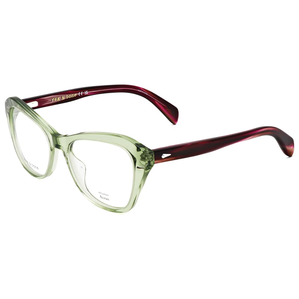 Ópticas verdes Rag & Bone para mujer 51 mm RNB3069-1ED-51