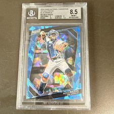 2023 Nationals Mike Piazza VIP Gold Pack #54 Blue Sparkle /149 BGS 8.5
