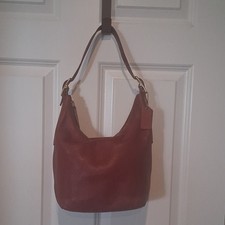 Coach Red Legacy Shoulder Bag Gold Hardware