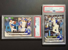 PSA 10 Shohei Ohtani Topps Now NLDS Base Dodgers Baseball Card