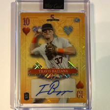2024 Wild Card 5 Card Draw 1/1 Stacked Deck Travis Bazzana Auto SDH-TBA