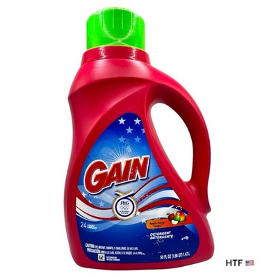 1x Gain Apple Mango Tango 50 Fl Oz  Laundry Detergent 24 Loads