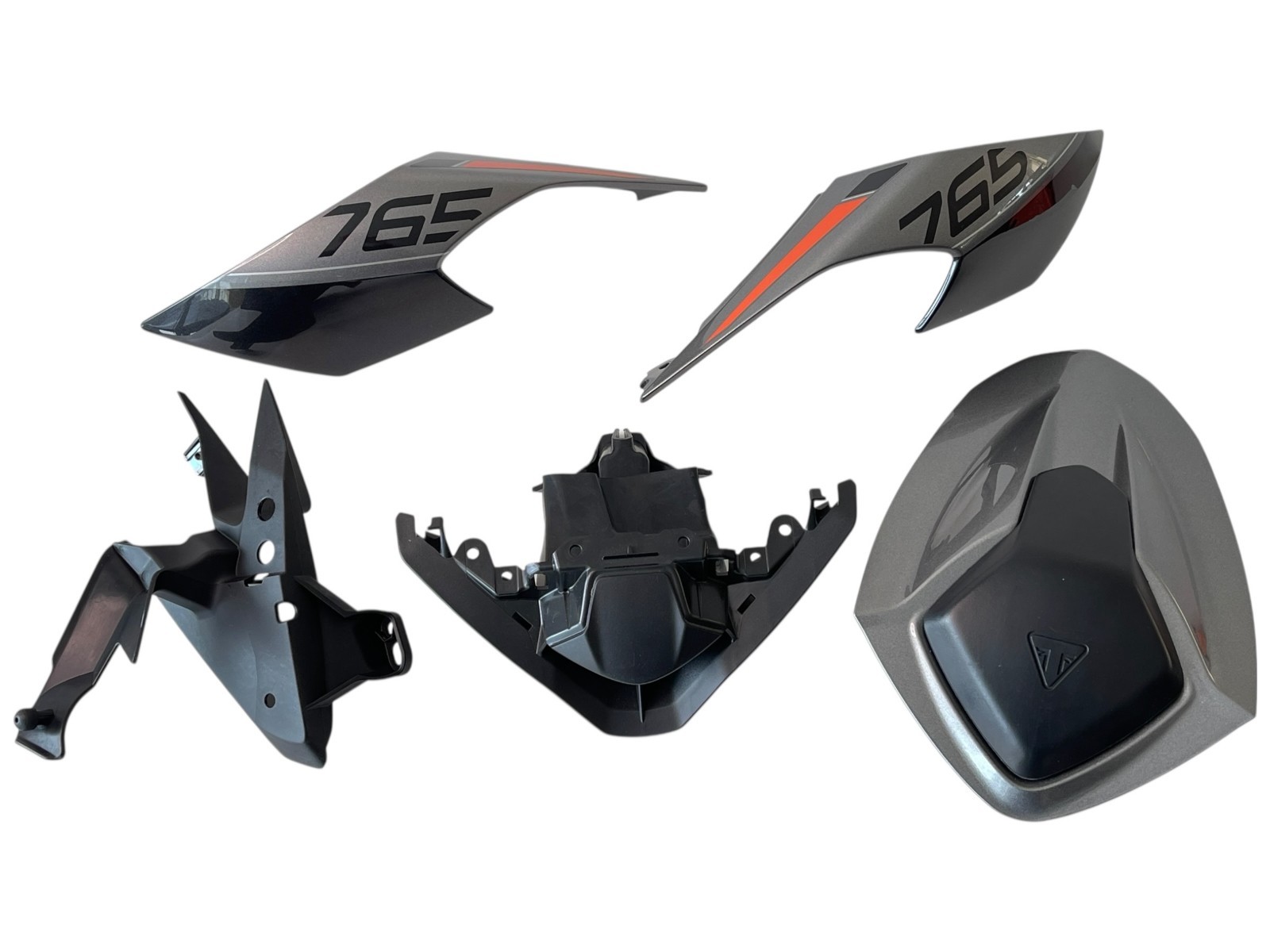 Genuine Triumph 765RS 765 Street Triple 2023-2024 Body Work Kit Black Silver NEW