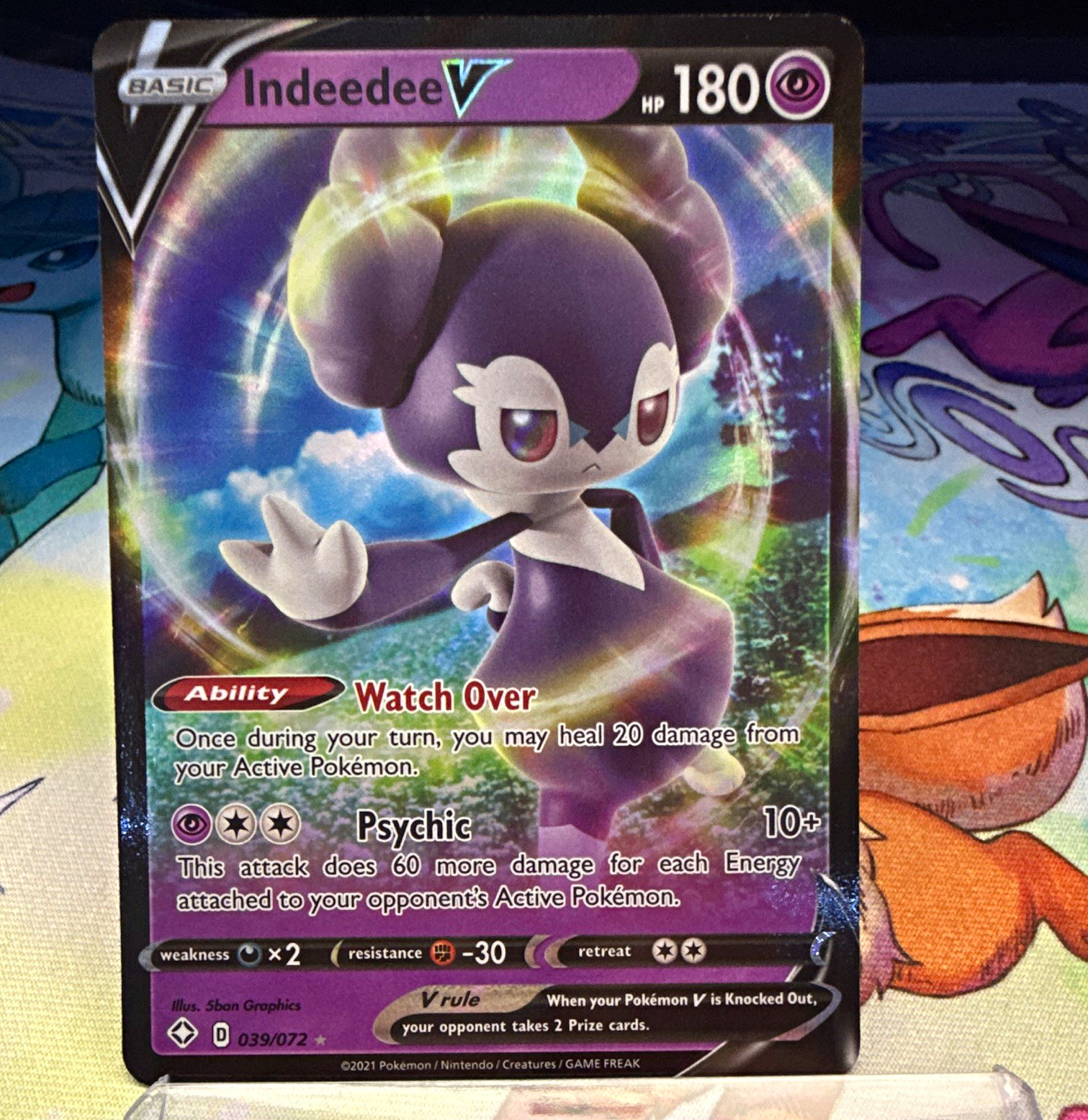 Indeedee V 39/72 Shining Fates