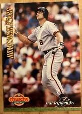 1994 Cal Ripken jr Church’s Chicken Hometown Stars #7 Baltimore Orioles HOF