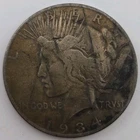1934-S Peace Dollar $1 - San Francisco Mint