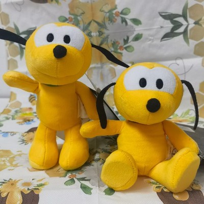 Authentic HK Disneyland Pluto nuiMOs Poseable Plush Fridge Magnet 1pcs