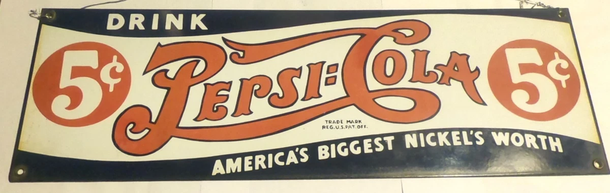 Preços baixos em Antiga Placa da Pepsi | eBay