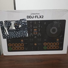 AlphaTheta DDJ-FLX2 Compact 2-Ch DJ Controlle...