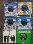 The Beatles  6   7" Singles - Long Tall Sally,  Hey Jude , I Want To Hold Your