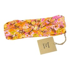 Stone Fox Swim Lele Bandeau Bikini Top in Retro Pop Print Size XS NWT