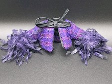 Rainbow/Shadow High Puppe Veronica Storm Twin lila/schwarz Jacke Federärmel