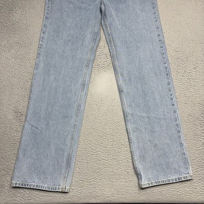 Corteiz Denim Genes Alcatraz Baggy Jeans Men Size 34x34 Blue Light