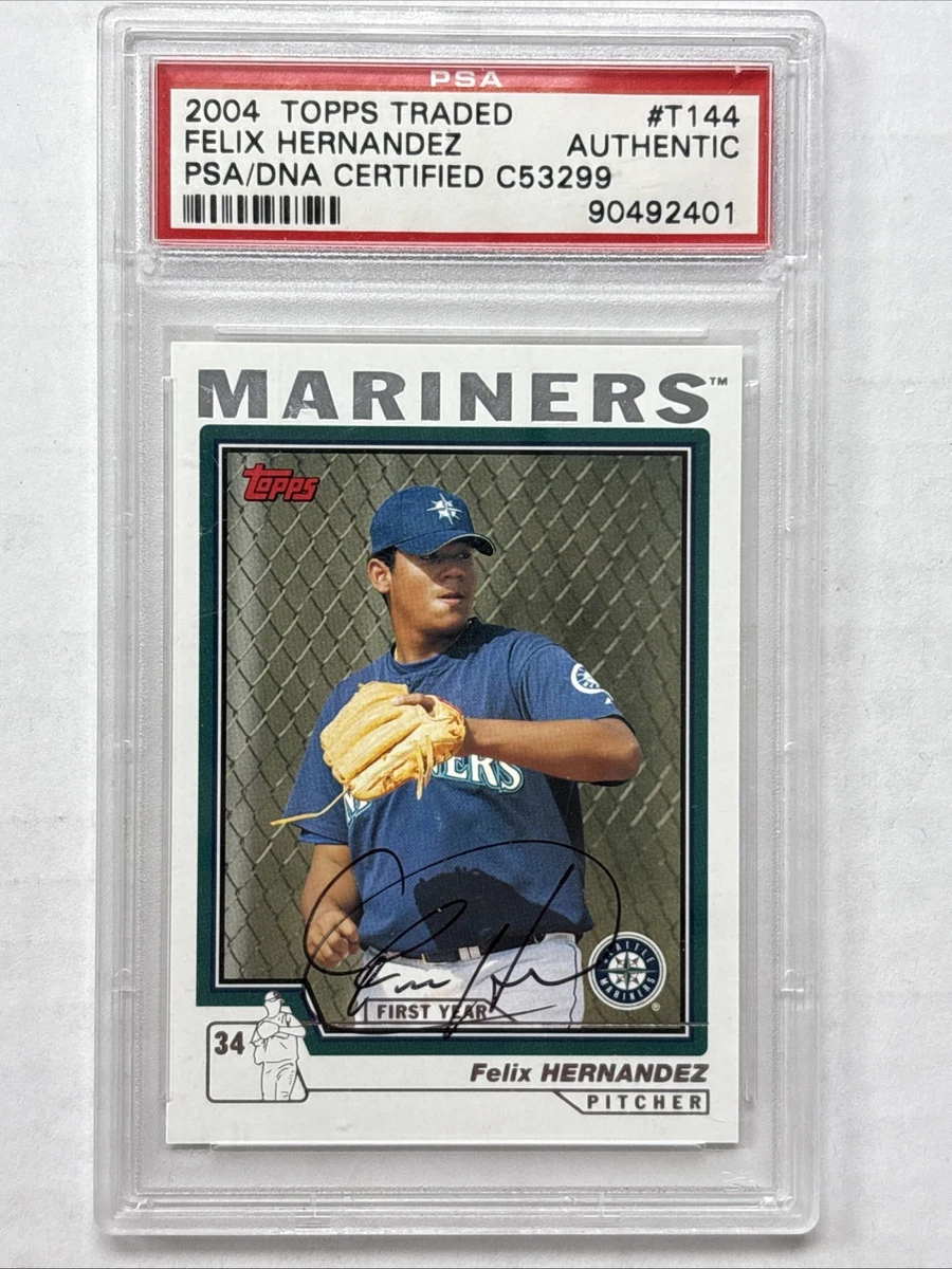 2004 Topps Traded and Rookies - Félix Hernández #T144 for sale | eBay