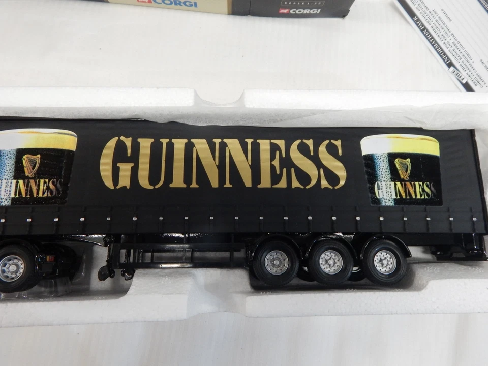 CORGI SCANIA CURTAINSIDE GUINNESS 76403 BNIB 1:50 - Image 4 of 4
