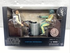 Star Wars Black Series Han Solo vs Greedo Cantina Showdown Figures Hasbro SEALED
