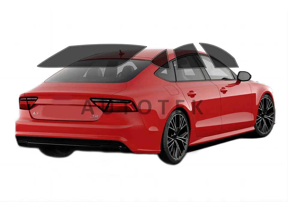 Película precortada en todos los lados + ventana trasera cualquier tono % para Audi A7 S7 2012-2018 Foto 2 de 4