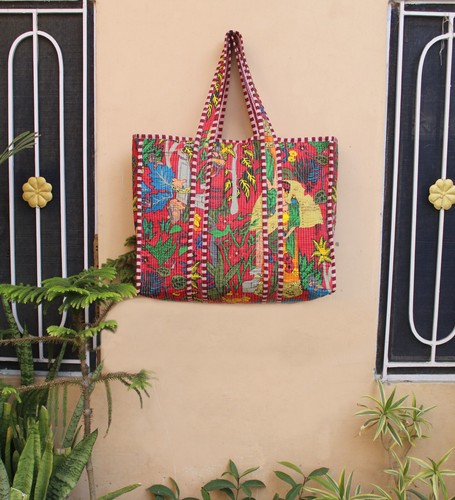Borsa a mano Frida Kahlo stampa tote bag donna elegante trapuntata shopping bag - Foto 3 di 6