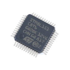 5PCS STM8L151C8T6 LQFP-48 16MHz/64KB Flash/8-bit Microcontroller-MCU