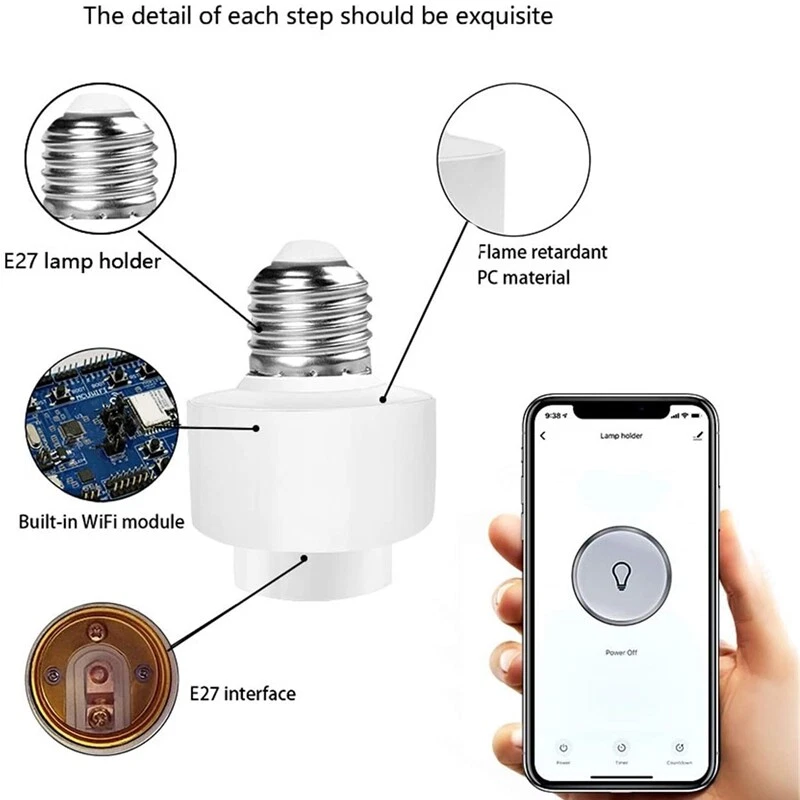 Wifi bulb socket hotsell