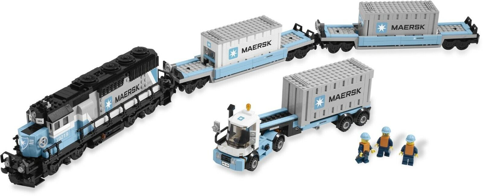 LEGO GENUINE Creator Expert 10219 Maersk Train RETIRED Trains BAGS NEW NO BOX