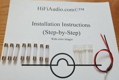 Marantz 4300 replacement bulbs lights LED lamps upgrade Set kit