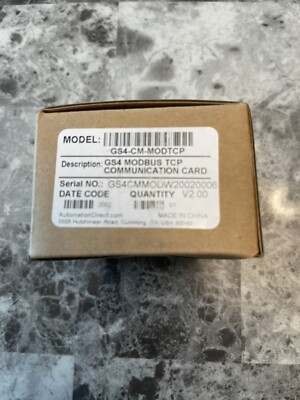 New - Automation Direct - GS4-CM-MODTCP / GS4 MODBUS Comm Card - Free Shipping