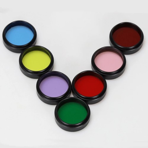 7 Color Moon Nebula Filter Yellow Green Red Blue Pink Purple Orange Accessory - Picture 4 of 6