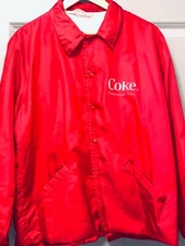 VINTAGE JACKET RARE 1985 ”New Coke” Formula Employee Jacket-Made in USA-CLEAN!!!