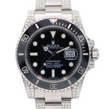 Rolex Rolex 116610LN Submariner Date Custom Aftermarket Diamond Watch
