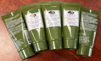 5 x ORIGINS Dr. Andrew Weil Mega Mushroom Relief & Resilience Face SERUM .5oz