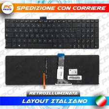 TASTIERA ASUS K501 K501L K501LB K501LB-DM K501LB-XX K501LX RETROILLUMINATA
