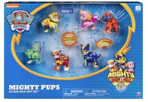 paw patrol mighty pups action pack gift set