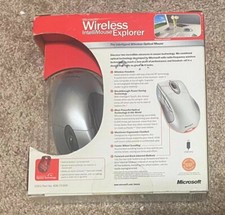 Microsoft Wireless IntelliMouse Explorer Mouse, Gray