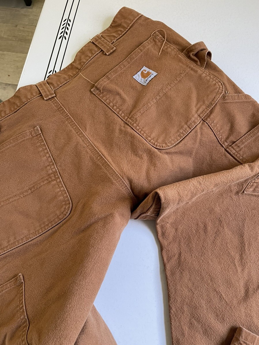 Carhartt double knee pants 36x30 Straight Fit Punk Hardcore